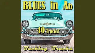 Excellent | 12 bar Blues in Ab | 82 bpm Guitar Backing Track