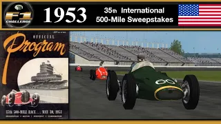 F1 Challenge VB - #2 || 1953 || Indianapolis 500