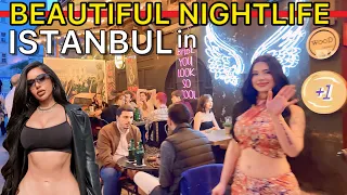 Turkiye🇹🇷Istanbul Nightlife Karakoy Eminonu Galata Bridge Walking Tour Travel Guide |4K