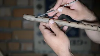 სალამურის დამზადება (making Georgian flute_"salamuri"_изготовление грузинской свирели )