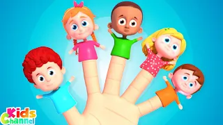 Finger Family Song + More Learning Rhymes for Kids