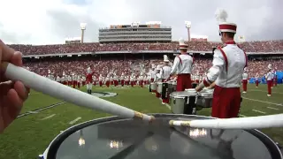 OU Drumline Pre-game Performance - OU vs. TX 2013