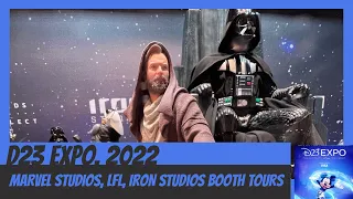 D23 Expo 2022 Iron Studios & Lucasfilm Ltd. D23 Expo booths