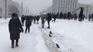 Стрим 29.ru: акция протеста в Архангельске