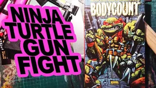 BODYCOUNT - TMNT Gunfight Comicbook by Simon Bisley and Kevin Eastman