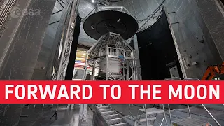 Forward to the Moon with ESA