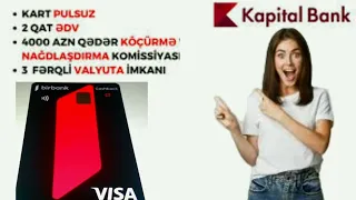 Pulsuz BirBank Cashback Debet kartı necə sifariş edilir / 2 QAT ƏDV / PROGRAM TV.