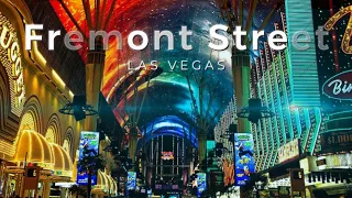 FREMONT STREET LAS VEGAS Walk   2024