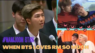 WHEN BTS LOVES NAMJOON SO MUCH 💜 ||RM BEING THE BEST LEADER EVER ||#Bts #Rm #Army