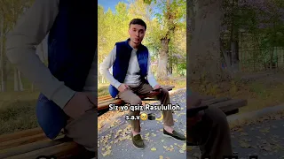 Shavkat abdullayev siz yoʻqsiz rasululloh  #tiktok #youtubeshorts #zortv #rasulullah