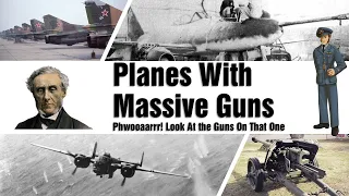 Planes With Massive Guns - Phwooaarr! Look At The Guns On That One