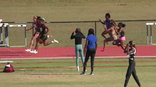 Women's 100m Prelims Section 4 PURE Athletics Sprint Elite Meet May 11, 2024.