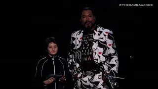 Kratos Actor Saying Boy on The Game Awards