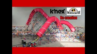 Incredicoaster - A K'NEX Re-creation