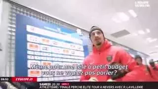 Zlatan Ibrahimovic Nobody Talk, Cause I Am The Boss vs Low Budget Journalist Part 2 2015