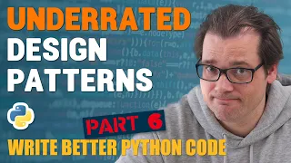 Two UNDERRATED design patterns 💡 Write BETTER PYTHON CODE Part 6