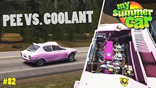 Natural Coolant - Slammin' the Car, sort of | My Summer Car Shenanigans