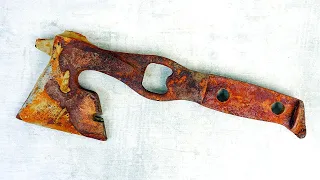 Restoration Soviet Axe Multi Tool