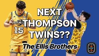 PLAYING P-I-G WITH ELI & ISAAC ELLIS! Overtime Elite's next great pair of brothers?