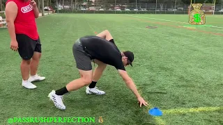 Pass rush, DLINE training — maximize your takeoff with this progression @passrushperfection