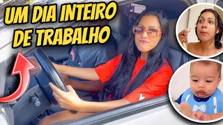 UM DIA INTEIRO DE TRABALHO COMIGO!!! *realzão* MOSTREI TUDO!!! 😱