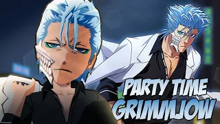 PARTY TIME GRIMMJOW 10/10/10 LINK SLOTS GAMEPLAY SHOWCASE - Bleach Brave Souls