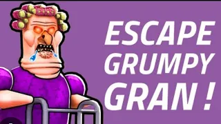 GRUMPY GRAN! (SCARY OBBY) Roblox Gameplay Walkthrough EASY Mode -Easy[4k]|Hydragodbrother