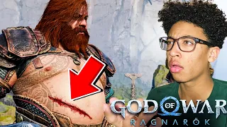 Why Thors Wound Doesn’t Heal - God of War 5 Ragnarok Theory - REACTION