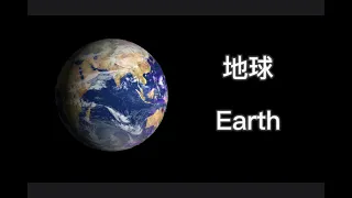 Solar System: Planets （English version) | 太阳系 | Learn chinese | Preschool | Kids