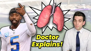 Tyrod Taylor has Lung PUNCTURED By Rib Injection - Doctor Explains Wild NFL Story