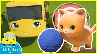 Baby Kitten Rescue - Buster’s Fire Truck Friend | Go Buster | Kids Videos | ABCs and 123s | Single