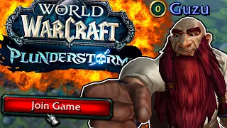My FIRST Game of Plunderstorm - NEW WoW Battle Royale!