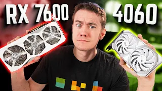 Is The 4060 That Bad? - RX 7600 vs RTX 4060