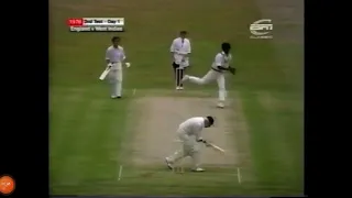 Micheal holding nasty bouncers