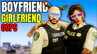 Me and My Boyfriend Become Cops in GTA 5 RP