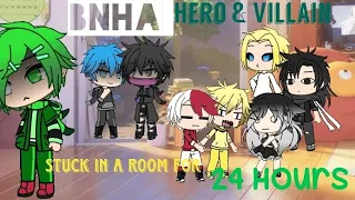 AU BNHA [Hero & Villain Stuck In A Room For 24 Hours]