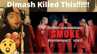 Dimash Qudaibergen - 'SMOKE' (PERFORMANCE VIDEO) | REACTION!!!!!!!!