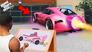 Franklin Search The Powerful Booster Super Car With The Help Of Using Magical Painting In Gta V