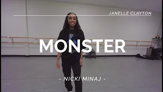 Monster - Kanye West ft Nicki Minaj Dance Choreography | Janelle Clayton Playground LV