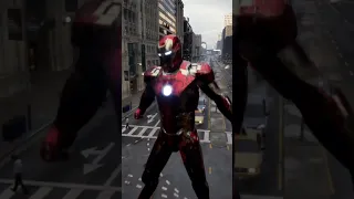 Iron Man in Matrix City - Unreal Engine 5 Demo