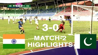 INDIA VS PAKISTAN (3-0) | SAFF WOMEN CHAMPIONSHIP DAY 2 FULL HIGHLIGHTS | AP1HD