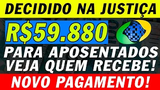 INSS: PAGAMENTO LIBERADO pela JUSTIÇA para APOSENTADOS e PENSIONISTAS -VEJA se VOCÊ RECEBE!