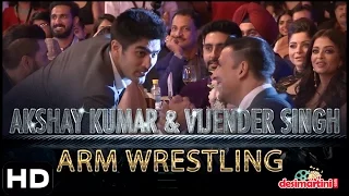 Akshay Kumar v/s Vijender Singh | WRESTLING | HT Most Stylish # AKSHAY KUMAR