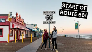 ROUTE 66 CALIFORNIA - Start of our Route 66 Road Trip