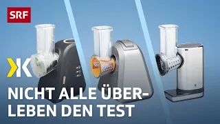 Elektroraffeln im Test: Zyliss ist klarer Testsieger | 2023 | Kassensturz | SRF