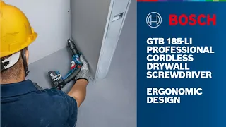 Bosch GTB 185-LI Professional Cordless Drywall Screwdriver Animation