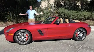 Родстер Mercedes-Benz SLS AMG - это забытый суперкар Mercedes