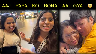 Family se milkar papa ko rona aa gya 🥹 | sudesh Lehri family vlogs | mumbai vlog