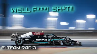 Valtteri Bottas' Reaction to Verstappen winning the on the last Lap - 2021 Abu Dhabi GP