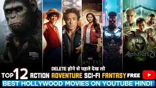 Top 12 Best Hollywood Movies on YouTube in Hindi | 2023 Hollywood Movies